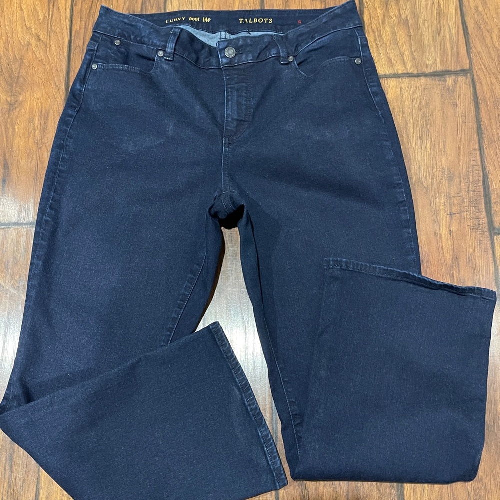 Talbots Curvy Boot cut Jeans